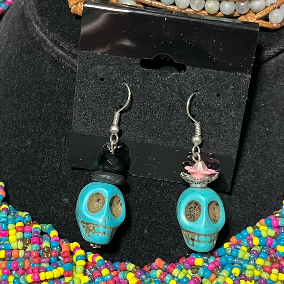 Turquoise and Silver Jewelry Lot - Picture 3 of 13